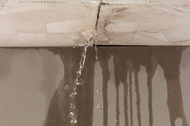 Professional Water Damage Restoration technician working in Valley Falls, NY